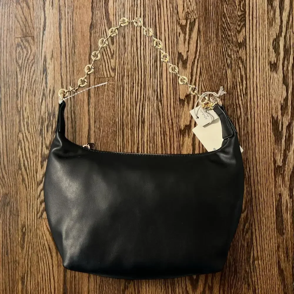 Black shoulder bag faux leather - Picture 2 of 3